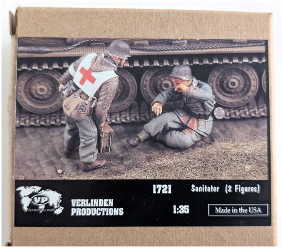 VERLINDEN PRODUCTIONS 1/35 1721 SANITATERS 2 FIGURES