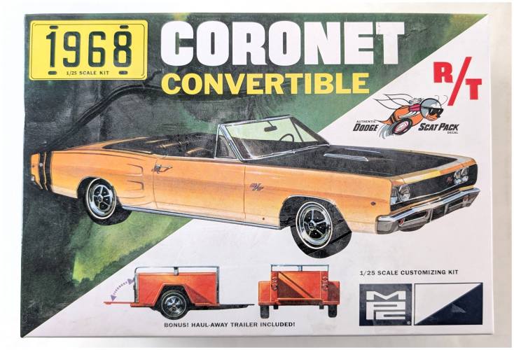 MPC 1/25  978 1968 CORONET CONVERTIBLE