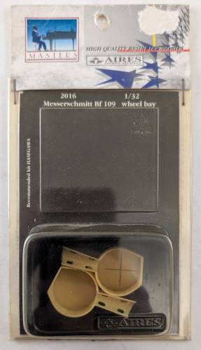 AIRES HOBBY MODELS 1/32 2016 MESSERSCHMITT BF 109 WHEEL BAY