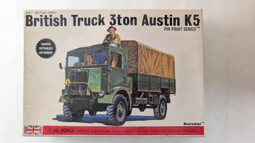 BANDAI 1/48 8361 BRITISH TRUCK 3TON AUSTIN K5