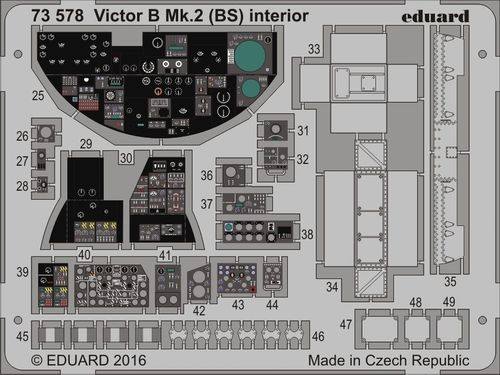 EDUARD 1/72 73578 VICTOR B MK.2  BS  INTERIOR