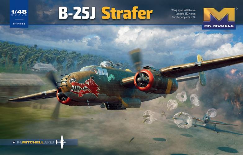 HK MODELS 1/48 01F009 B-25J STRAFER  UK SALE ONLY 