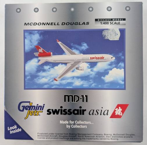 GEMINI JETS 1/400 154 MD-11 SWISSAIR ASIA