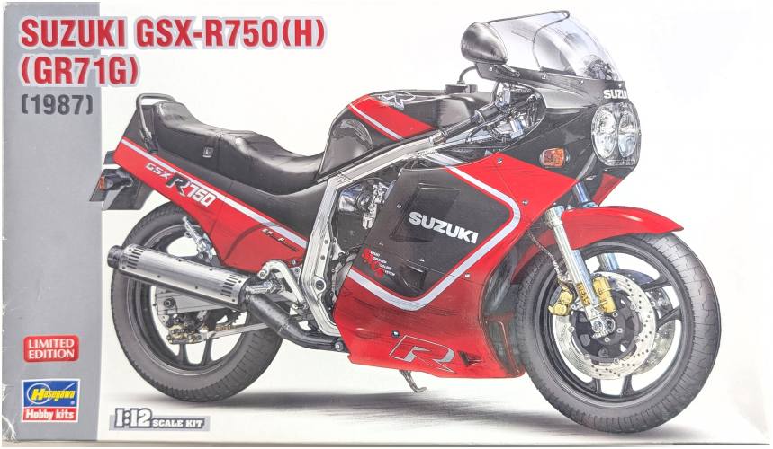 HASEGAWA  SUZUKI GSX-R750 H  GR71G 1987