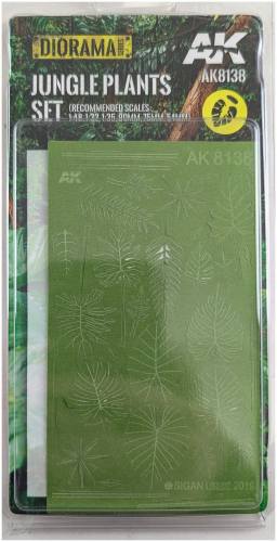 AK INTERACTIVE  AK8138 JUNGLE PLANTS SET