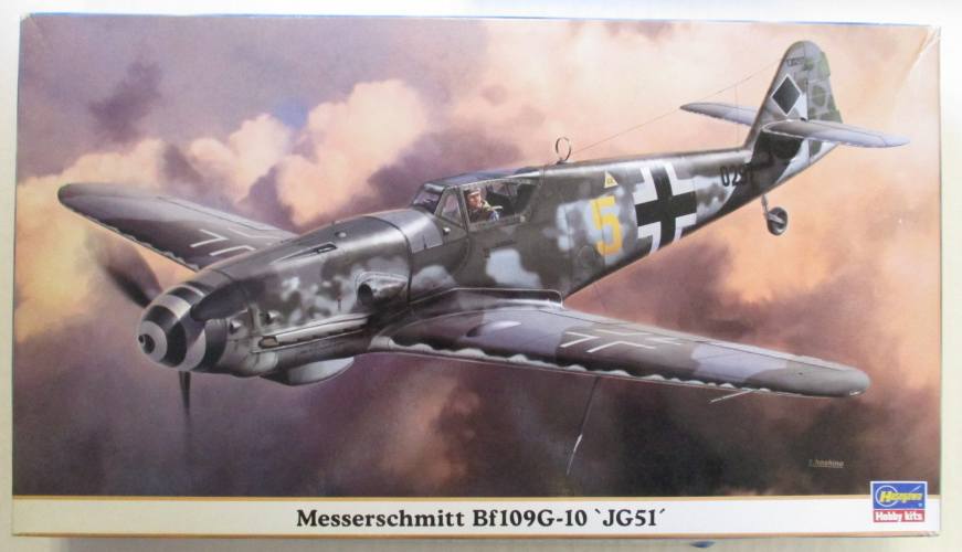 HASEGAWA 1/48 09599 MESSERSCHMITT BF109G-10 JG51