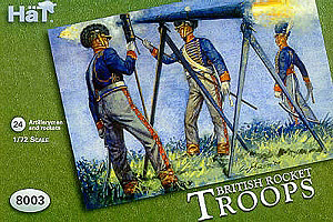 HAT INDUSTRIES 1/72 8003 BRITISH ROCKET TROOPS