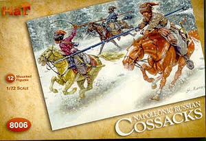 HAT INDUSTRIES 1/72 8006 NAPOLEONIC RUSSIAN COSSACKS