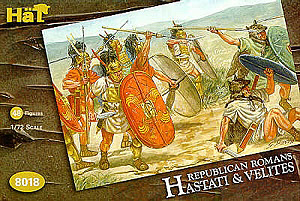 HAT INDUSTRIES 1/72 8018 REPUBLICAN ROMAN HASTATI   VELITES