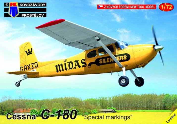 KOVOZAVODY 1/72 0370 CESSNA C-180 SPECIAL MARKINGS 