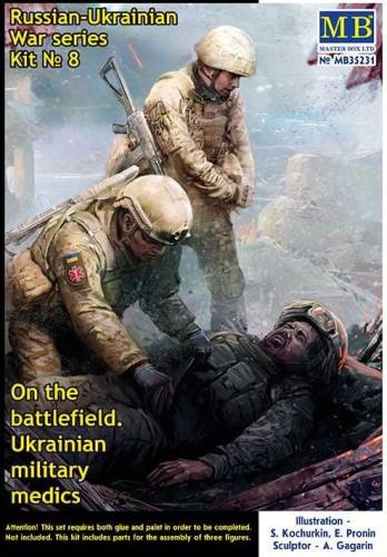 MASTERBOX 1/35 35231 ON THE BATTLEFIELD UKRAINIAN MILITARY MEDICS