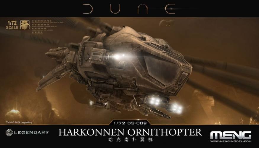 MENG 1/72 DS-009 DUNE HARKONNEN ORNITHOPTER