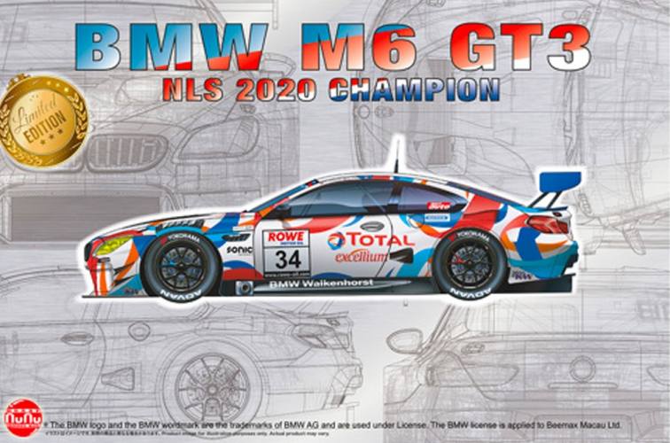 NUNU 1/24 24042 BMW M6 GT3 NLS 2020 CHAMPION