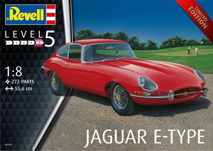 REVELL 1/8 07717 JAGUAR E TYPE