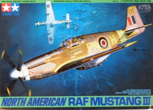 TAMIYA 1/48 61047 NORTH AMERICAN RAF MUSTANG III