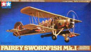 TAMIYA 1/48 61068 FAIREY SWORDFISH Mk.I