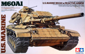 TAMIYA 1/35 35157 US MARINE M60 A1 REACTIVE ARMOUR