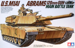 TAMIYA 1/35 35156 M1A1 ABRAMS 120mm GUN
