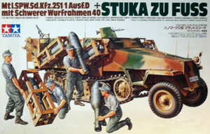 TAMIYA 1/35 35151 Sd.Kfz 251/1 STUKA ZU FUSS