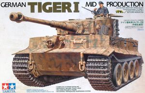 TAMIYA 1/35 35194 GERMAN TIGER I Ausf.E MID PRODUCTION
