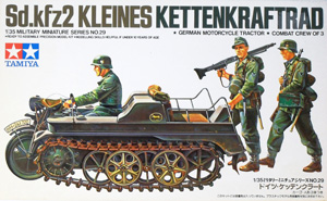 TAMIYA 1/35 35029 Sd.Kfz.2 KLEINES KETTENKRAFTRAD