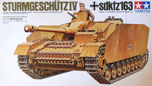 TAMIYA 1/35 35087 STURMGESCHUTZ IV Sd.Kfz 163