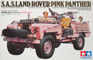TAMIYA 1/35 35076 SAS LAND ROVER PINK PANTHER