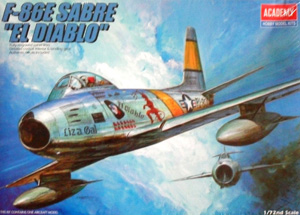  1/72 1681 F-86E SABRE EL DIABLO