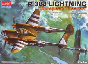  1/72 12405 P-38J EUROPEAN THEATRE