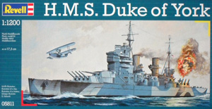 REVELL 1/1200 05811 H.M.S. DUKE OF YORK