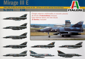 ITALERI 1/48 2674 MIRAGE III E
