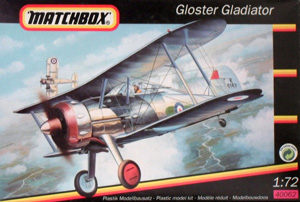 MATCHBOX 1/72 40062 GLOSTER GLADIATOR