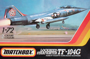 MATCHBOX 1/72 PK-40 LOCKHEED TF-104G STARFIGHTER