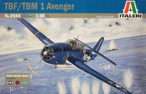 ITALERI 1/48 2644 TBF/TBM-1 AVENGER