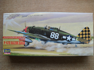 HASEGAWA 1/72 507 P-47D RAZORBACK