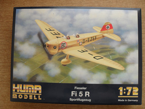HUMA 1/72 2509 FIESELER Fi 5 R