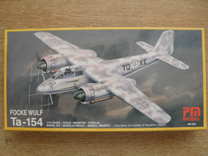 PM 1/72 209 FOCKE WULF Ta-154 MOSKITO