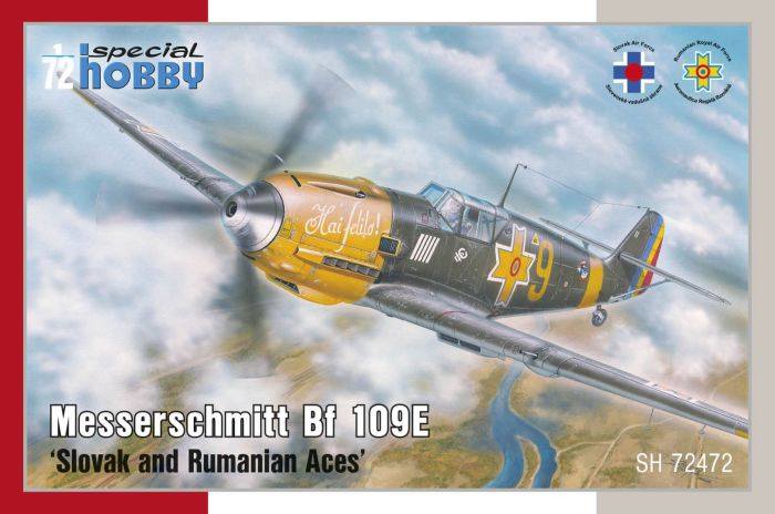 SPECIAL HOBBY 1/72 72472 MESSERSCHMITT BF 109E SLOVAK AND RUMANIAN ACES