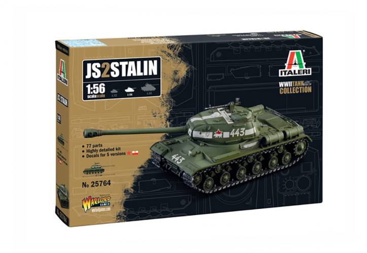 ITALERI  1/56 25764 JS2 STALIN