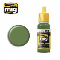 Thumbnail AMMO BY MIG JIMENEZ 0003 RESEDA GREEN 17ml ACRYLIC PAINT FOR BRUSH   AIRBRUSH