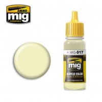 Thumbnail AMMO BY MIG JIMENEZ 0017 CREAM WHITE 17ml ACRYLIC PAINT FOR BRUSH   AIRBRUSH