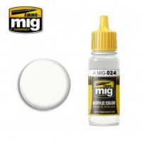 Thumbnail AMMO BY MIG JIMENEZ 0024 WASHABLE WHITE CAMO 17ml ACRYLIC PAINT FOR BRUSH   AIRBRUSH