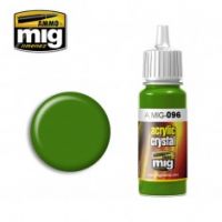 Thumbnail AMMO BY MIG JIMENEZ 0096 CRYSTAL GREEN PERISCOPE 17ml ACRYLIC PAINT FOR BRUSH   AIRBRUSH