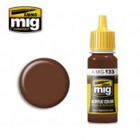 Thumbnail AMMO BY MIG JIMENEZ 0133 RED LEATHER 17ml ACRYLIC PAINT FOR BRUSH   AIRBRUSH