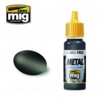 Thumbnail AMMO BY MIG JIMENEZ 0192 POLISHED METAL 17ml ACRYLIC PAINT FOR BRUSH   AIRBRUSH