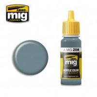Thumbnail AMMO BY MIG JIMENEZ 0208 DARK COMPASS GHOST GREY 17ml ACRYLIC PAINT FOR BRUSH   AIRBRUSH