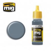 Thumbnail AMMO BY MIG JIMENEZ 0210 BLUE GREY AMT-11 17ml ACRYLIC PAINT FOR BRUSH AIRBRUSH