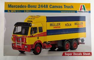 Thumbnail ITALERI  3876 MERCEDES-BENZ 2448 CANVAS TRUCK