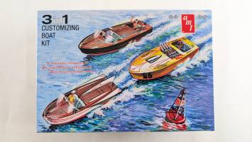 Thumbnail AMT 1056 3 IN 1 CUSTOMIZING BOAT KIT
