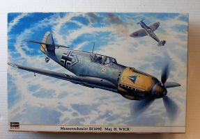 Thumbnail HASEGAWA 08116 MESSERSCHMITT Bf 109E MAJ H WICK